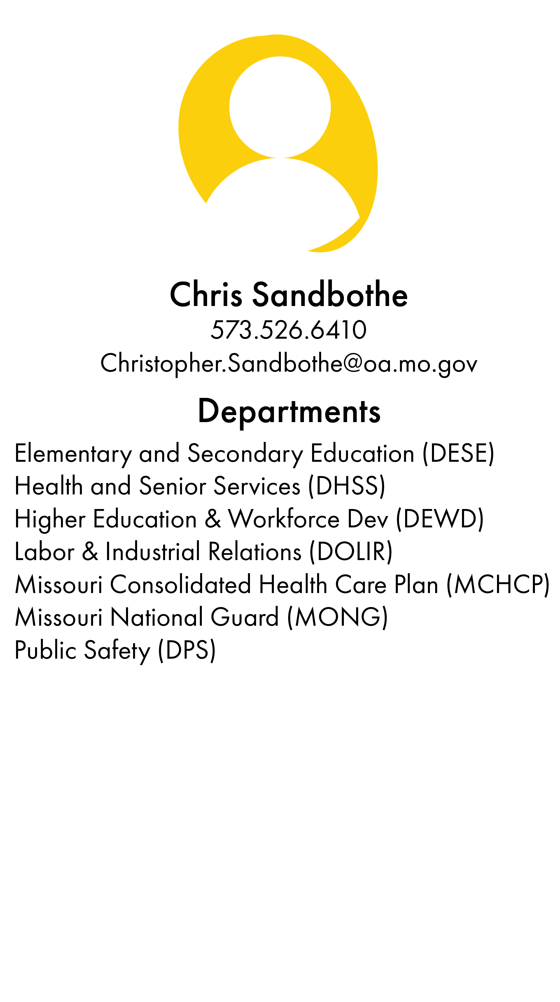 Chris Sandbothe